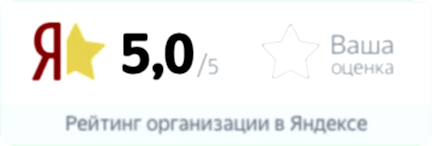 Рейтинг организации в Яндексе